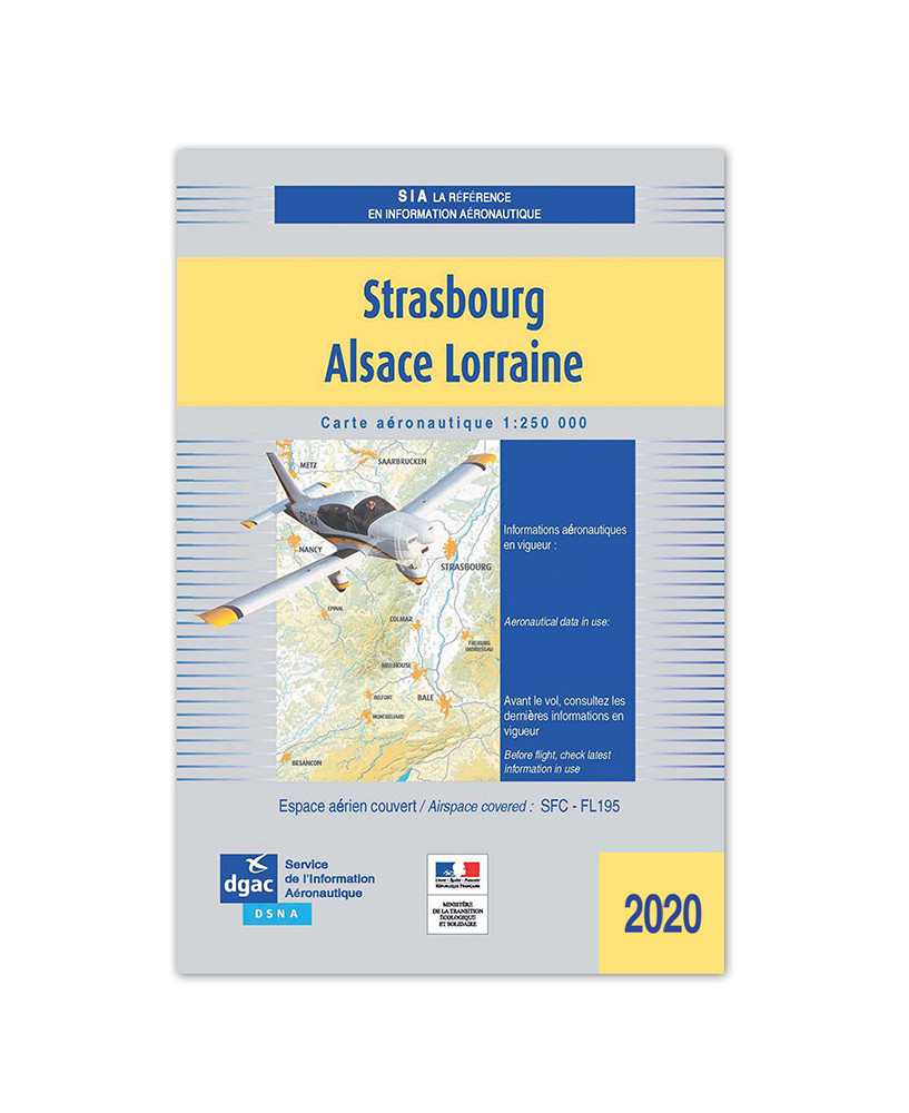 Carte Strasbourg Alsace Lorraine S I A